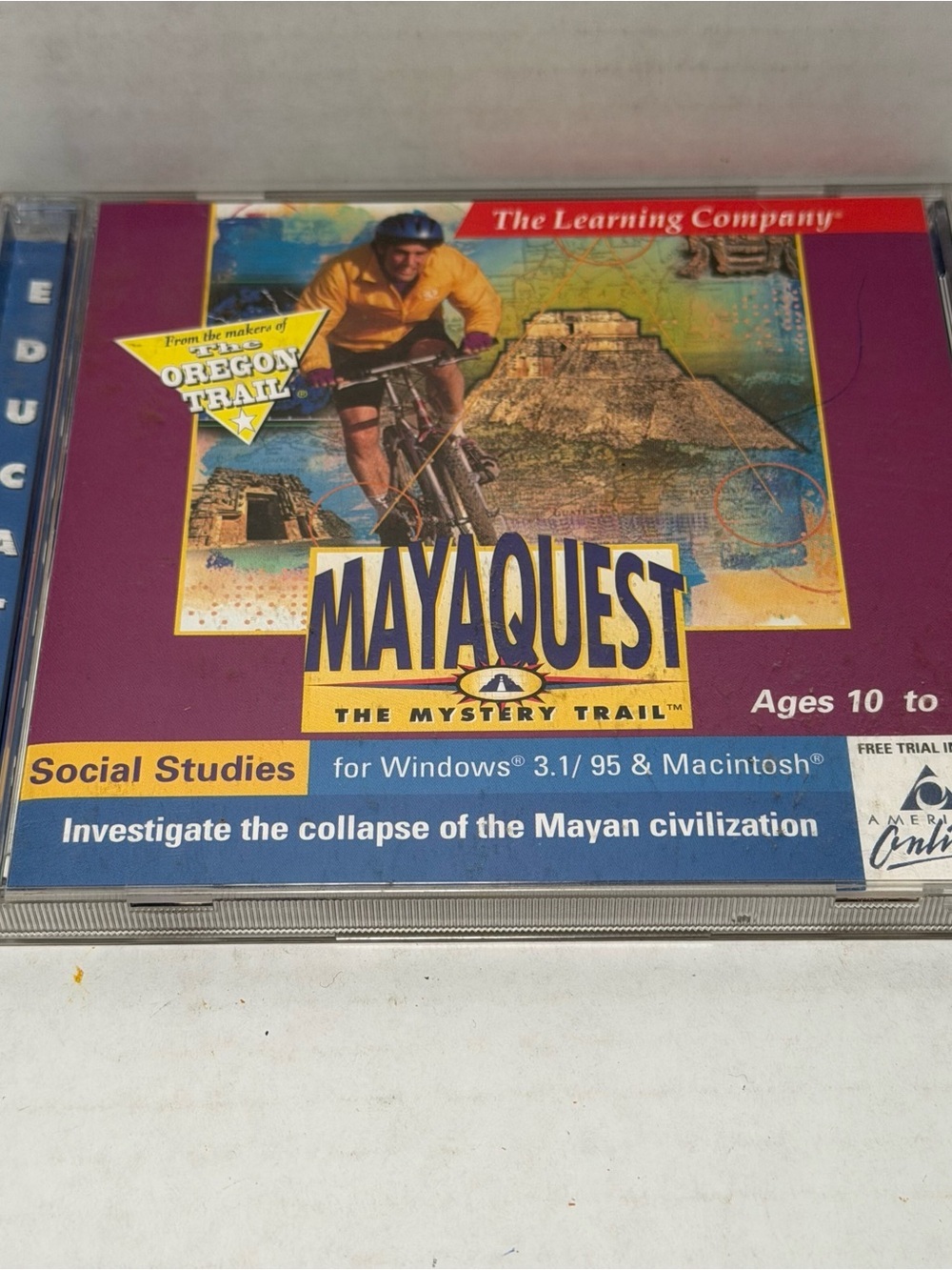 Vintage 1997 Mayaquest by Oregon Trail PC MAC Game